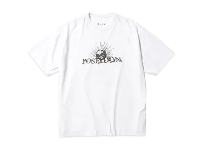 BEAMS Poseidon / T-Shirt "White"