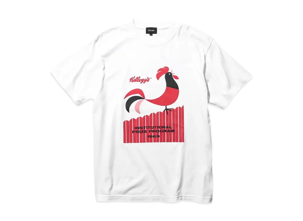 BEAMS Kelloggs T-Shirt "White"