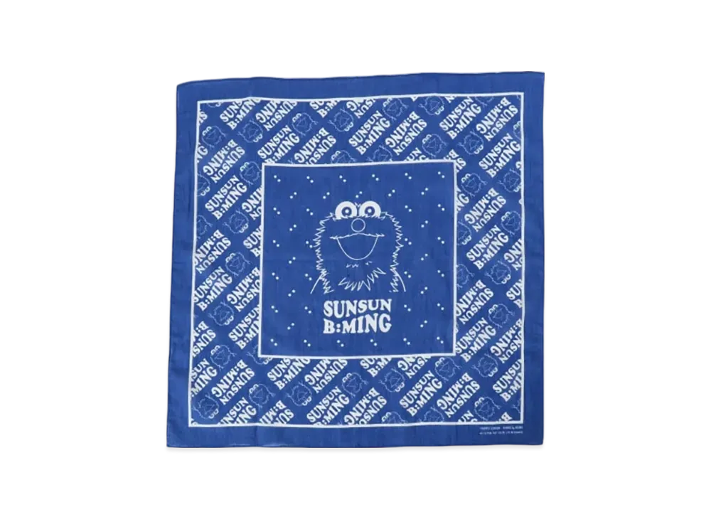 B:MING by BEAMS x PUPPET SUNSUN / Bandana "Blue"
