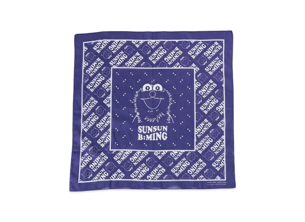 B:MING by BEAMS x PUPPET SUNSUN / Bandana "Purple"