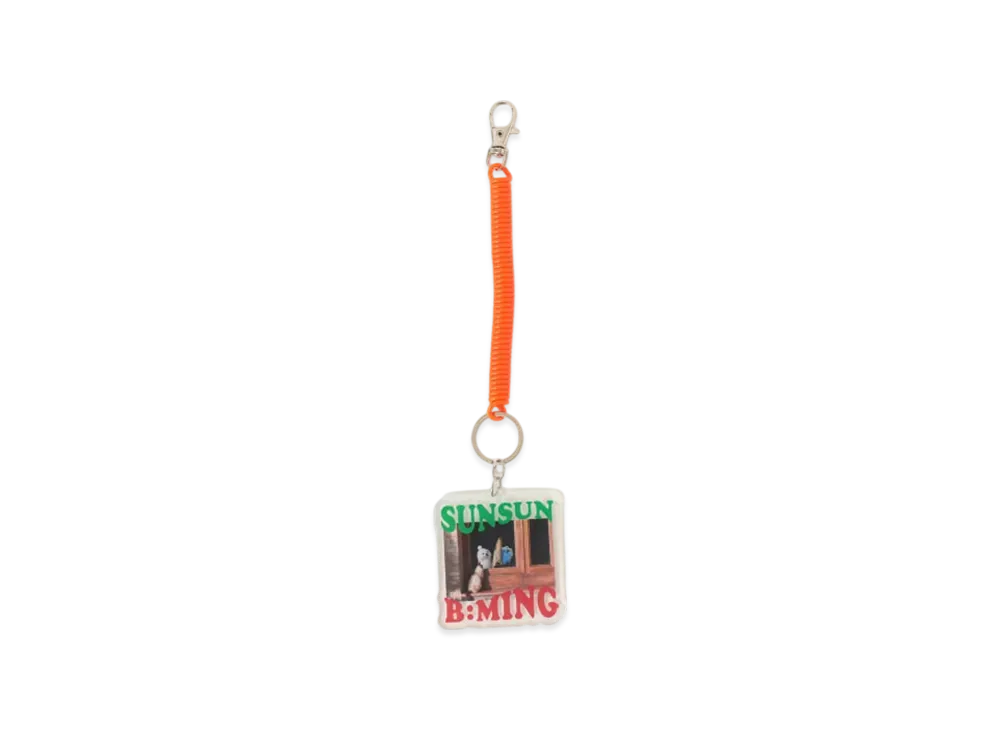 B:MING by BEAMS x PUPPET SUNSUN / Photo Key Chain "BakeryShop"