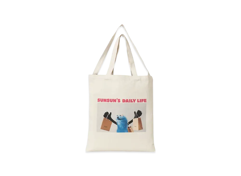 B:MING by BEAMS☆スンスン フォトプリントトート SHOPPING 4/19発売|PUPPET SUNSUN × B:MING by BEAMS