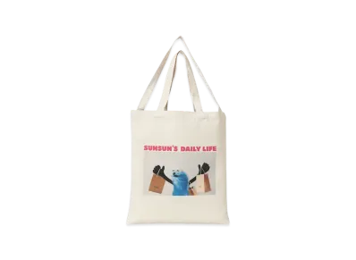 B:MING by BEAMS x PUPPET SUNSUN / Photo Print Tote Bag "Shopping"