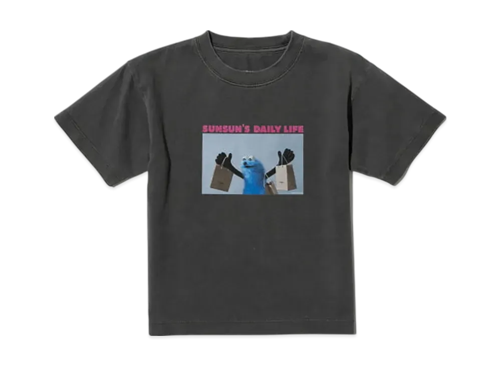 B:MING by BEAMS x PUPPET SUNSUN Kids / Fade Photo Print T