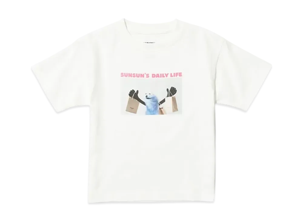 PUPPET SUNSUN×BEAMS/スンスンTシャツ【book】 Sサイズ B:MING by BEAMS（ビーミング by ビームス）PUPPET SUNSUN × B