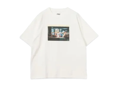 B:MING by BEAMS x PUPPET SUNSUN / Fade Photo Print T-Shirt Bread "OffWhite"