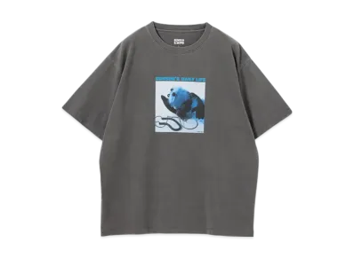 B:MING by BEAMS x PUPPET SUNSUN / Fade Photo Print T-Shirt Music "InkBlack"