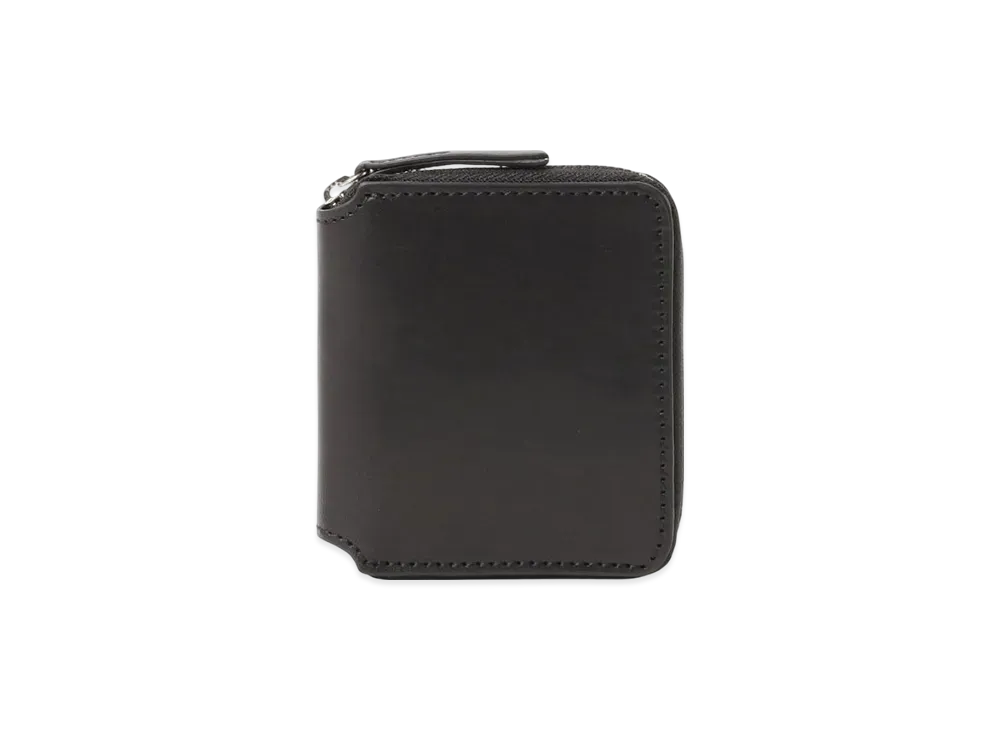 BEAMS Zip Leather Wallet "Black"