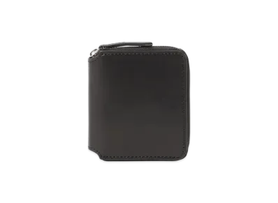 BEAMS Zip Leather Wallet "Black"