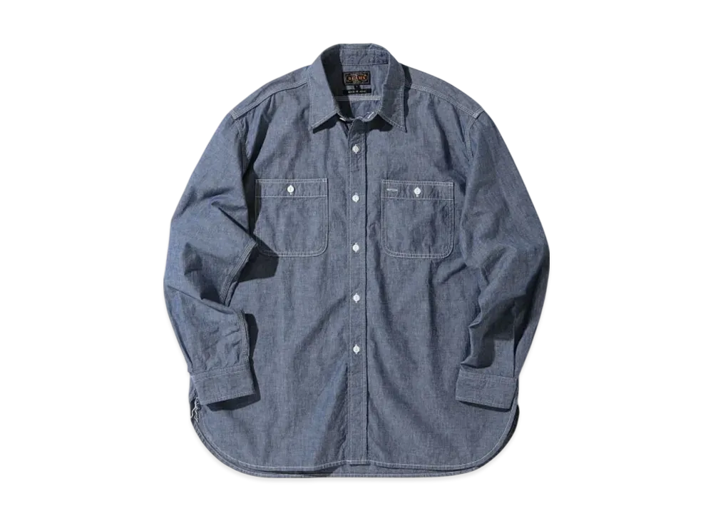 BEAMS Work Chambray "Blue"