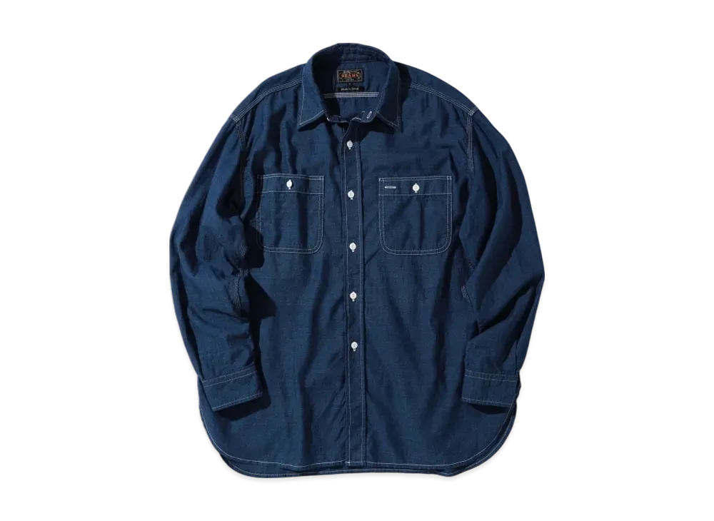 BEAMS Work Chambray "Indigo"
