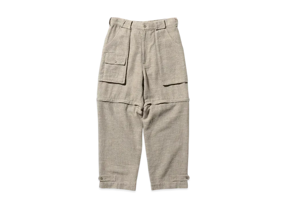 BEAMS Bush Pants 2 Cotton Linen "Sand"