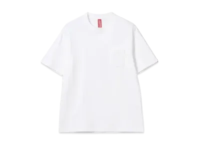 BEAMS JAPAN x LOOPWHEELER Pocket T-Shirt "White"