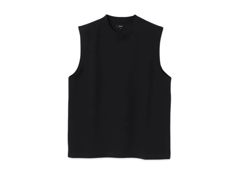 BEAMS Sleeveless Cut And Sew "Black"