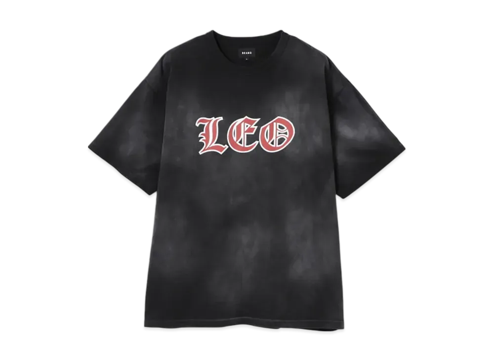 BEAMS Fade College T-Shirt "Black"
