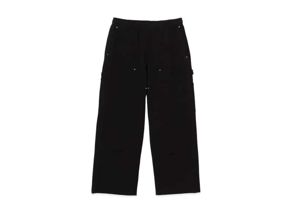 BEAMS Double Knee Sweatpants "Black"