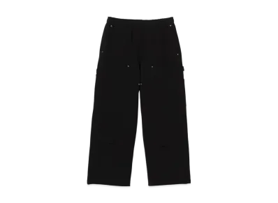 BEAMS Double Knee Sweatpants "Black"