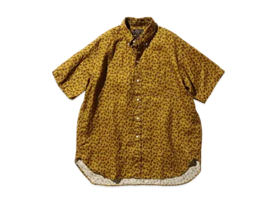 BEAMS B.D. Classic-fit Linen Print "Musterd"