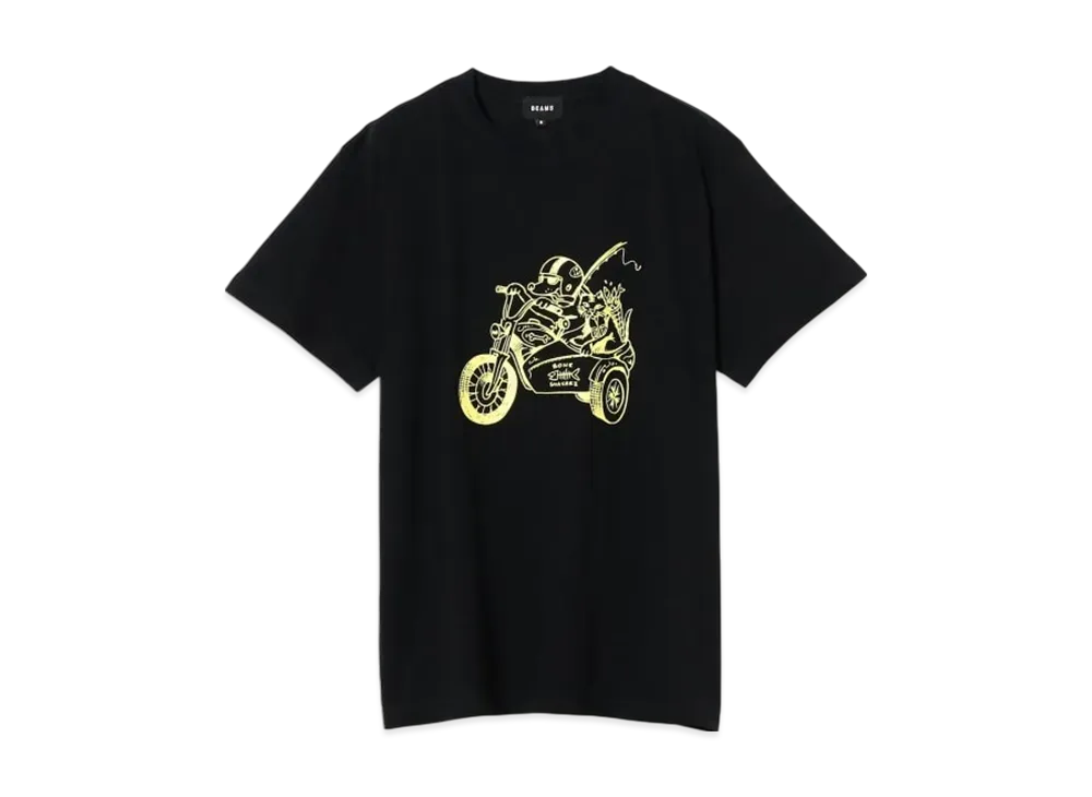 BEAMS Bone Shakerz T-Shirt "Black"