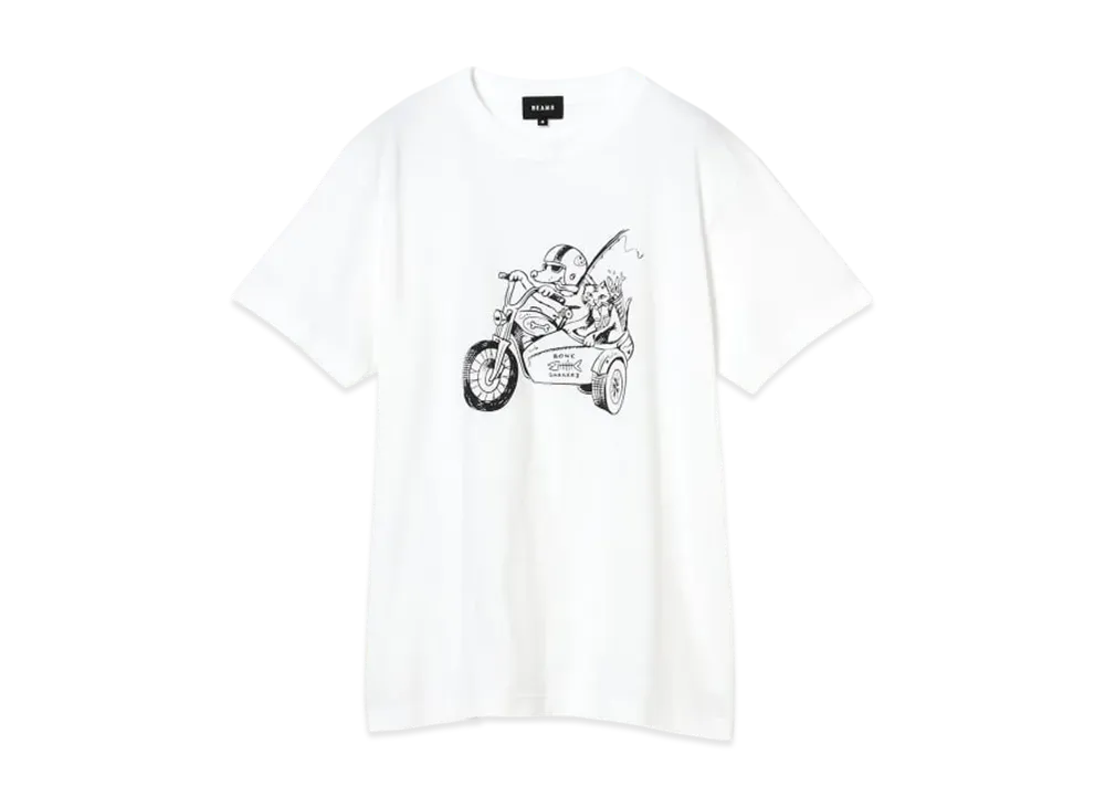BEAMS Bone Shakerz T-Shirt "White"