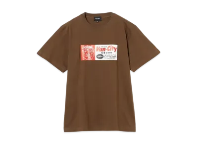 BEAMS Van-City Pizza T-Shirt "Brown"