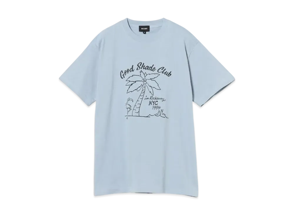 BEAMS Good Shade Club T-Shirt "AcidBlue"