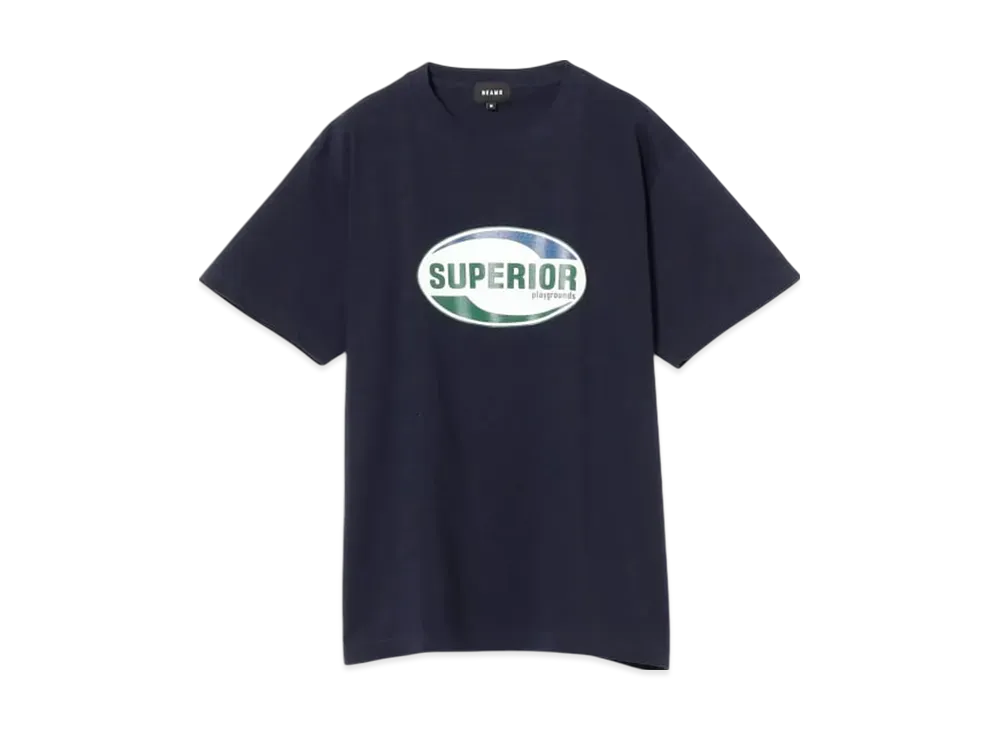 BEAMS Superior T-Shirt "Navy"