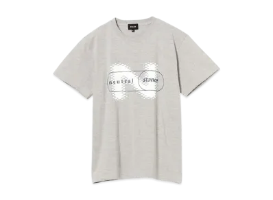BEAMS Neutral Stance T-Shirt "MixGray"
