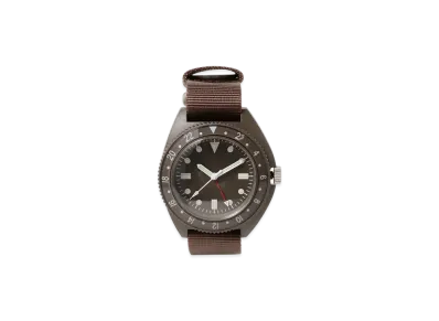 BEAMS MIL Travel Watch Type-P24 "Olive"
