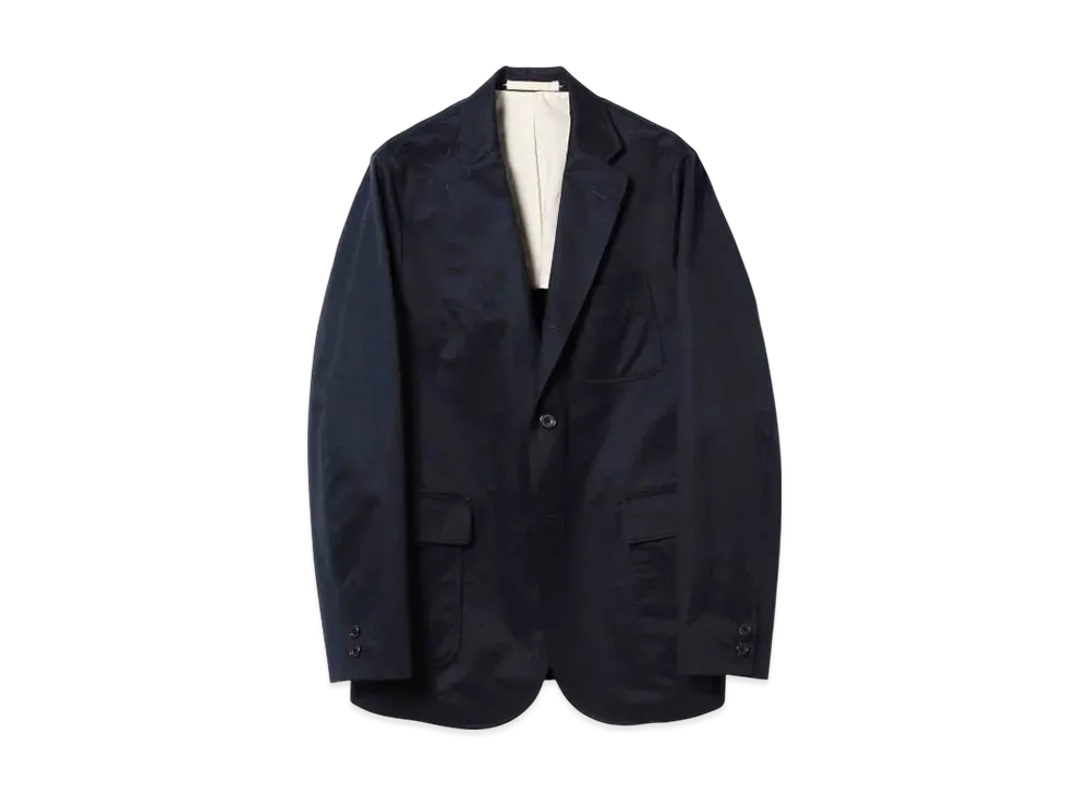BEAMS 3B Jacket 80/3 Twill "Navy"