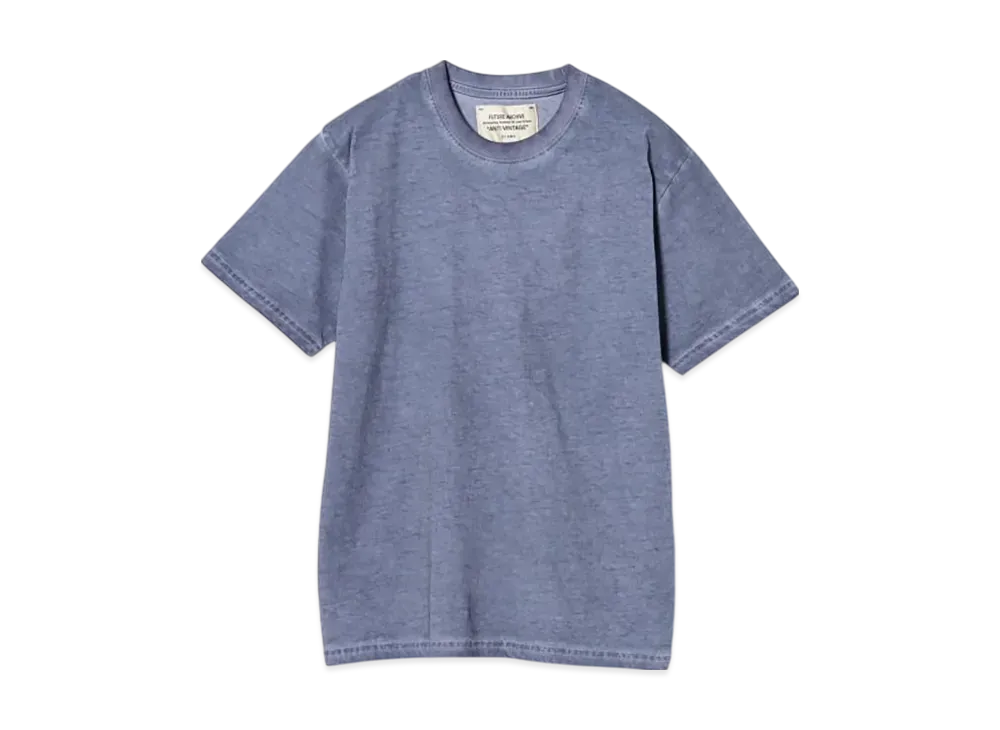 BEAMS FUTURE ARCHIVE Aging T-Shirt "FadeNavy"