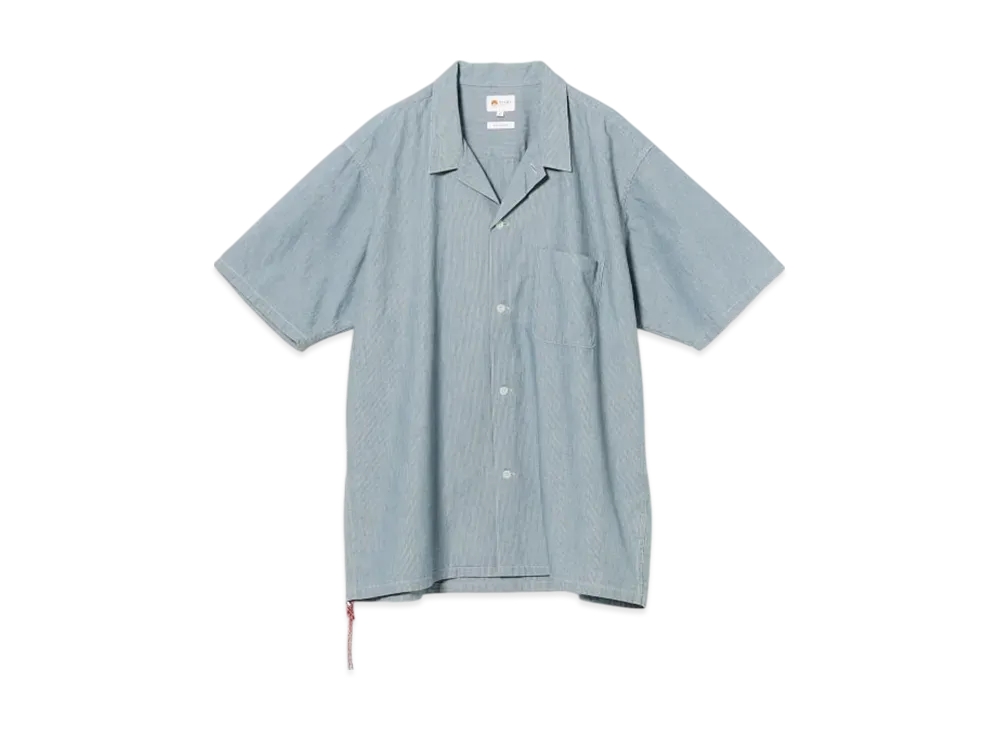 BEAMS Denim Work Shirt "MiniStripe"