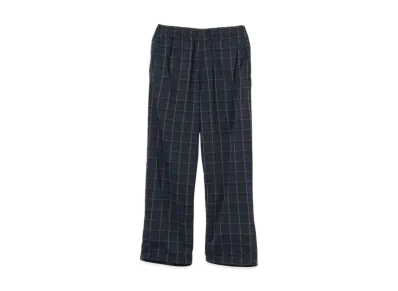 BEAMS Dotair Mesh Check Pants "NavyCheck"