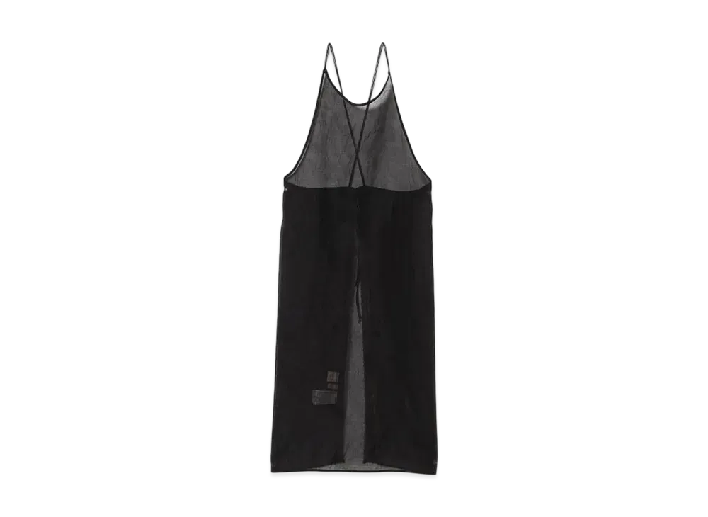 BEAMS Woman Apron Dress "Black"