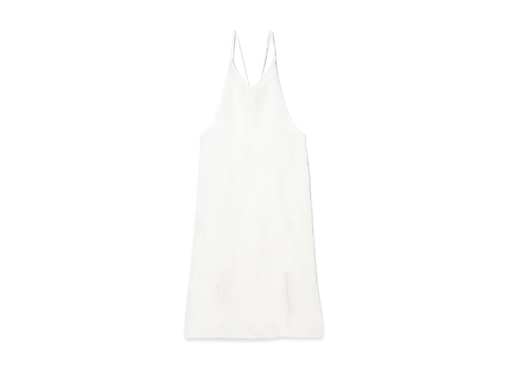 BEAMS Woman Apron Dress "White"