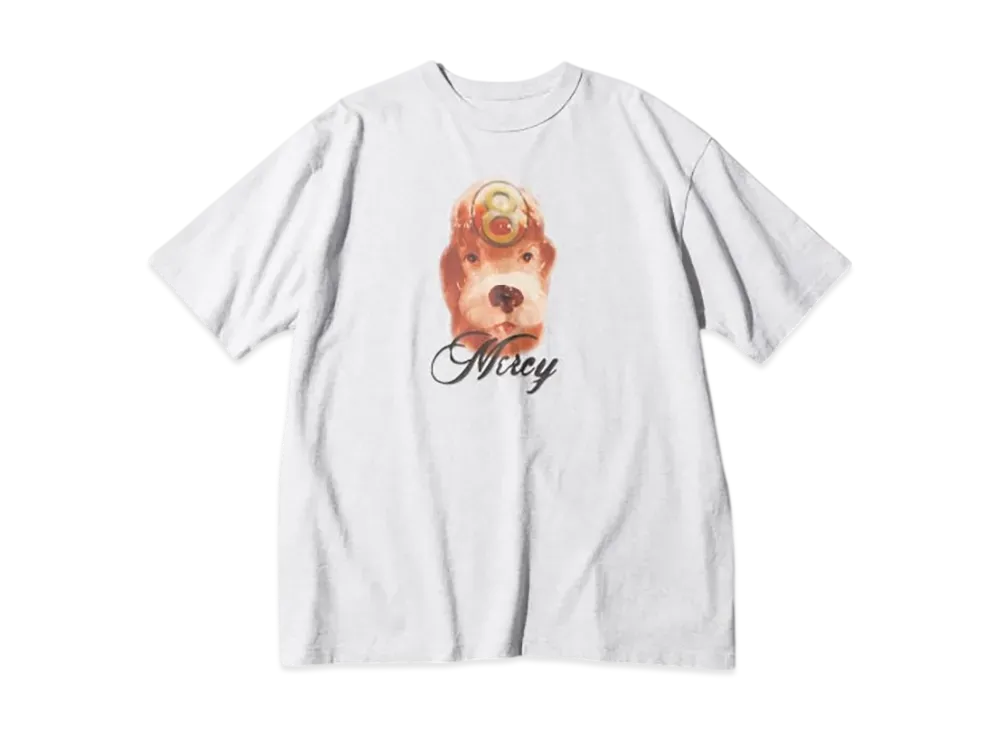 BEAMS Eric Rhinestone / T-Shirt "Ash"