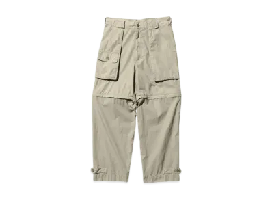 BEAMS Bush Pants ll CO/NY Garment Dye "Sage"