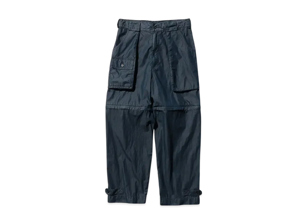 BEAMS Bush Pants ll CO/NY Garment Dye "Navy"