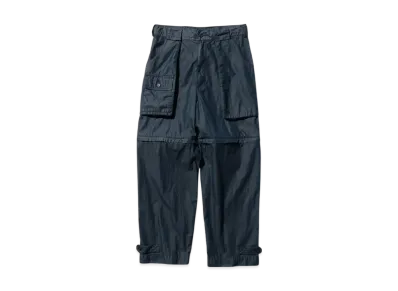 BEAMS Bush Pants ll CO/NY Garment Dye "Navy"