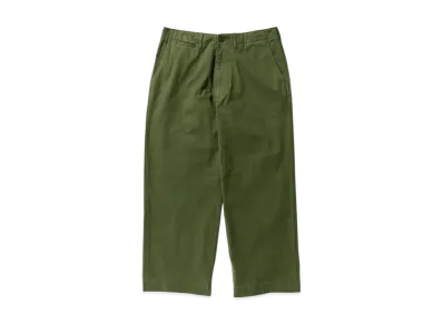 BEAMS MIL Trousers Herringbone "Olive"