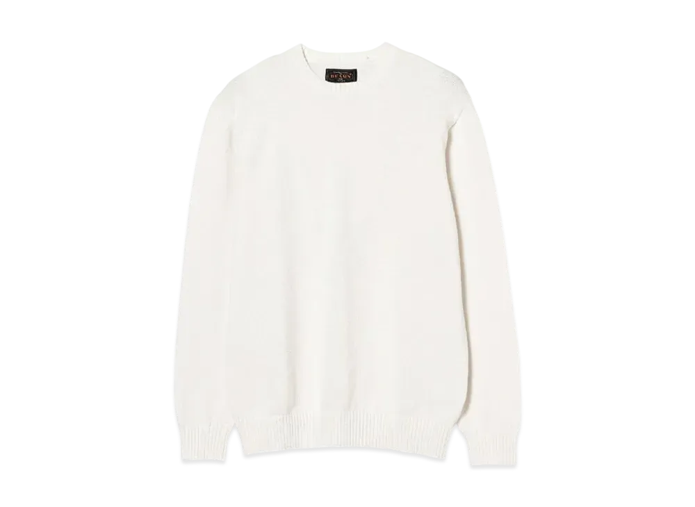 BEAMS Crew LilyYarn 7G "White"