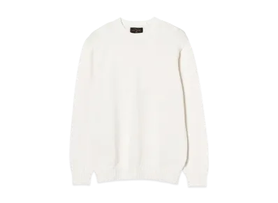 BEAMS Crew LilyYarn 7G "White"