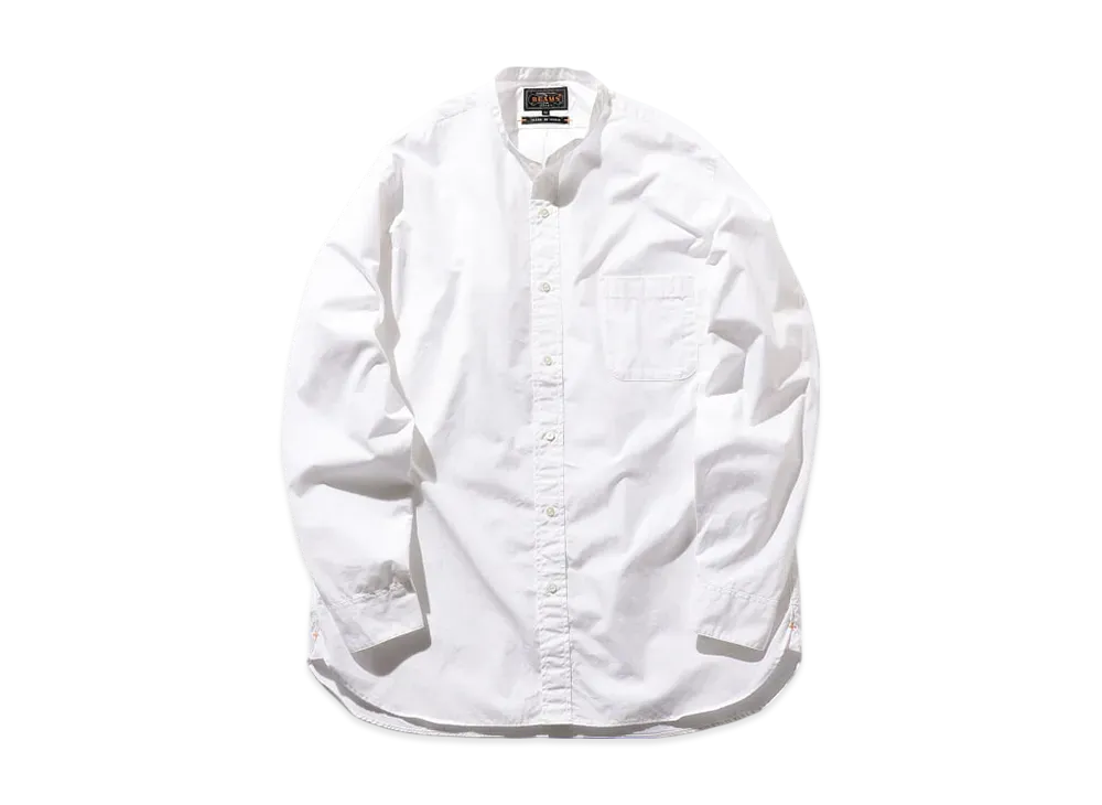 BEAMS Band Collar 120/3 Broad Classic Fit "White"