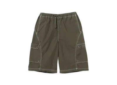 BEAMS Fade Tech Shorts "Olive"