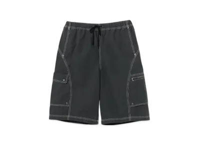 BEAMS Fade Tech Shorts "Black"
