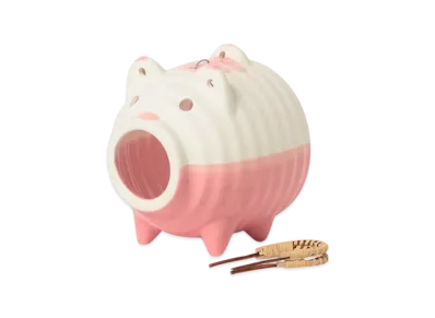 BEAMS Exclusive Banko Ware 2 Tone Top And Bottom Mosquito Pig "Momo"