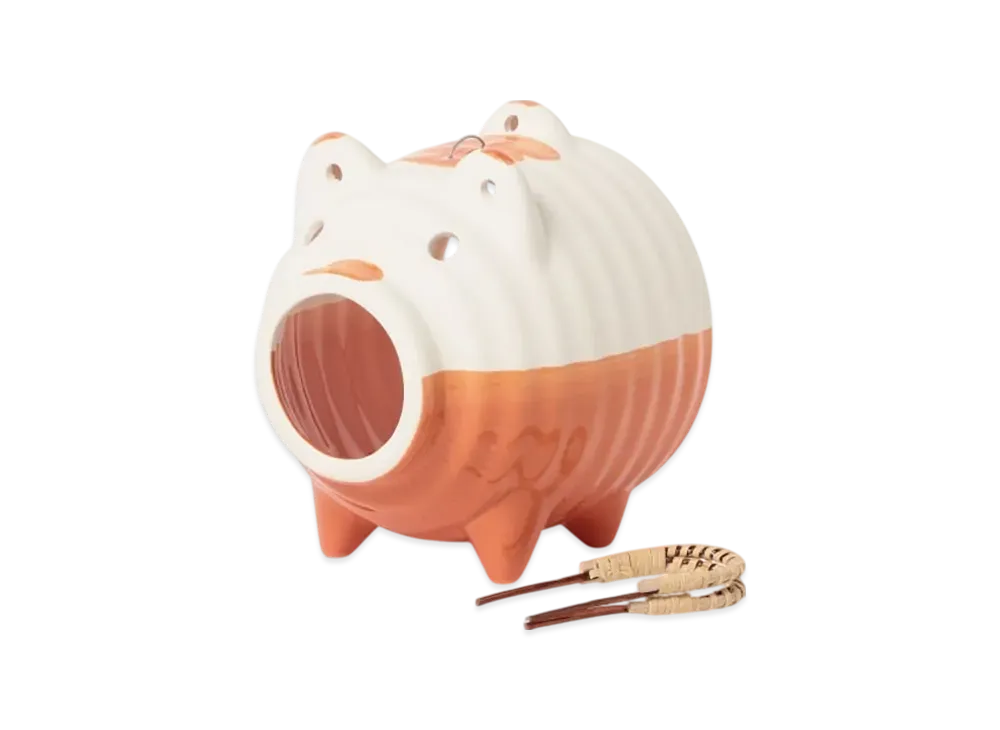 BEAMS Exclusive Banko Ware 2 Tone Top And Bottom Mosquito Pig "DaiDai"