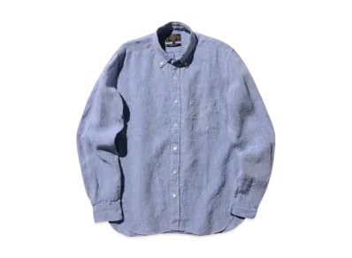 BEAMS B.D. LINEN SOLID "Blue"