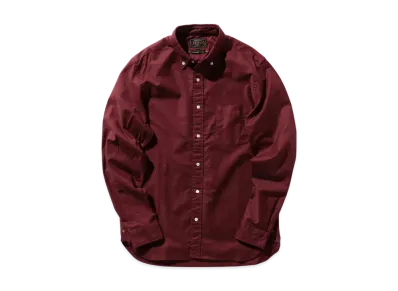 BEAMS B.D. Color Oxford "Burgundy"