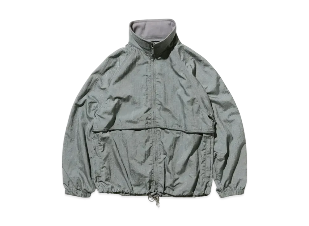 BEAMS MIL Athletic Jacket Nylon Ripstop "Gray"